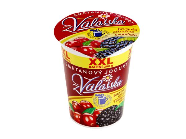 MLÉKÁRNA VALAŠSKÉ MEZIŘÍČÍ Smetanový jogurt z Valašska