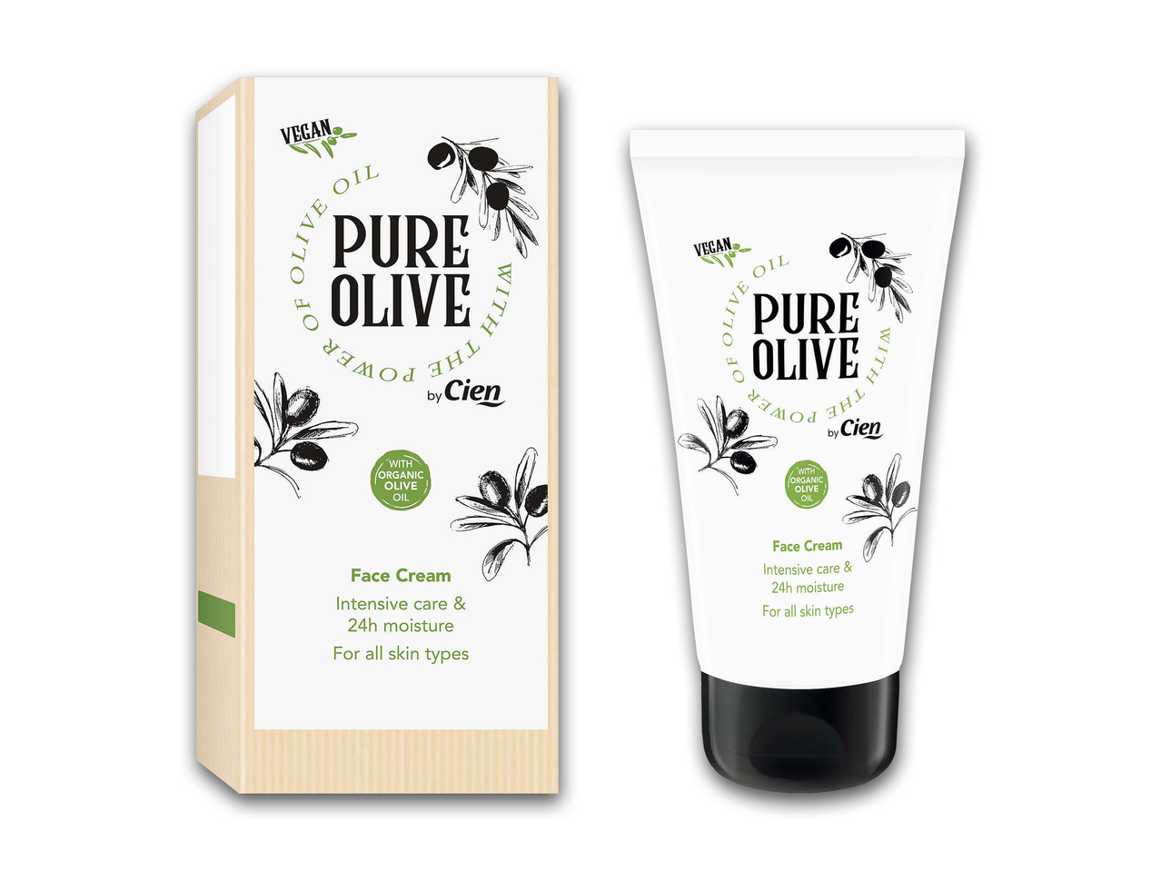 Crème pour le visage Pure Olive