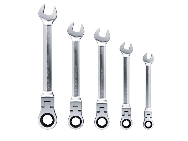 Flexi-Head Ratchet Spanner Set