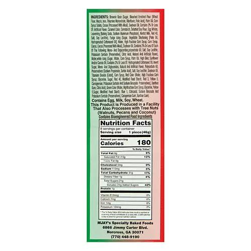 Fudge Iced Holiday Brownies, 13 oz