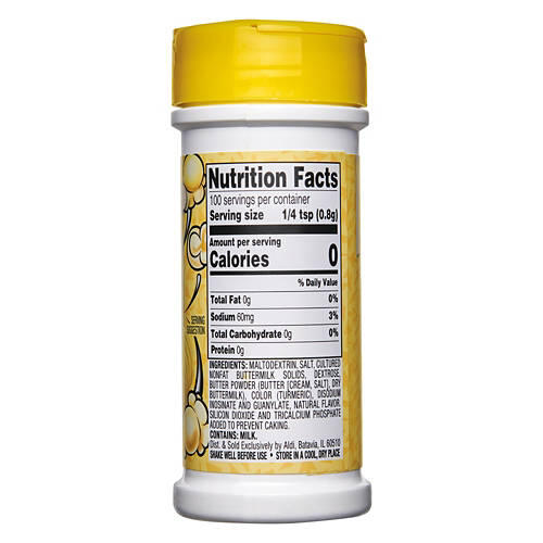Popcorn Seasoning - Butter, 2.85 oz