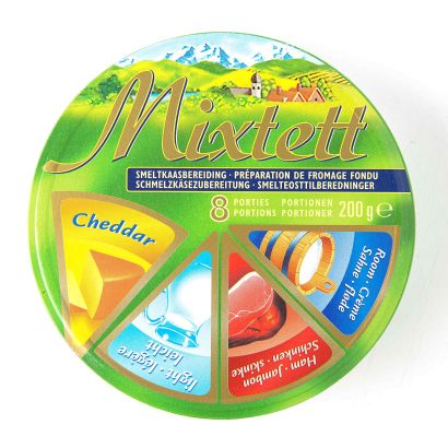 Mélange de fromages fondus