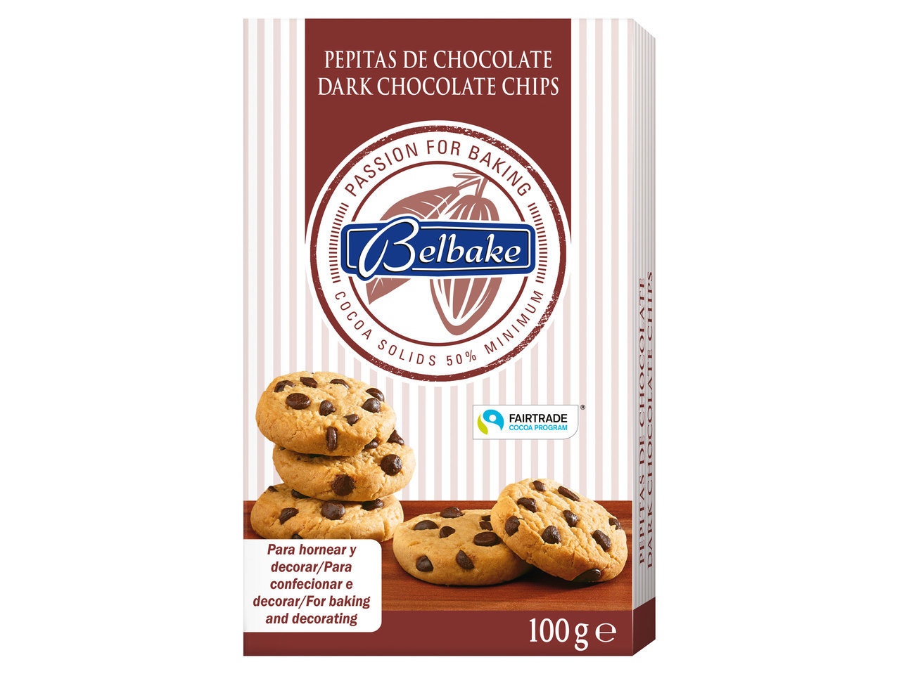 BELBAKE Fairtrade Schokotröpfchen
