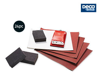 Sanding Assortment Set 24pc