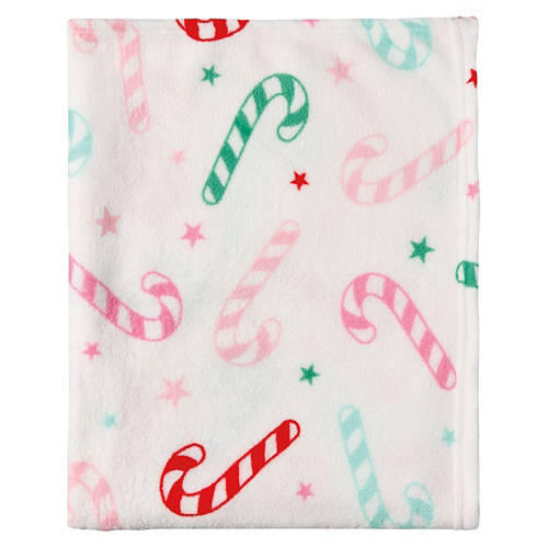 50" x 60" Christmas Throw - Candy