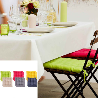 Galettes de chaise, 2 pcs