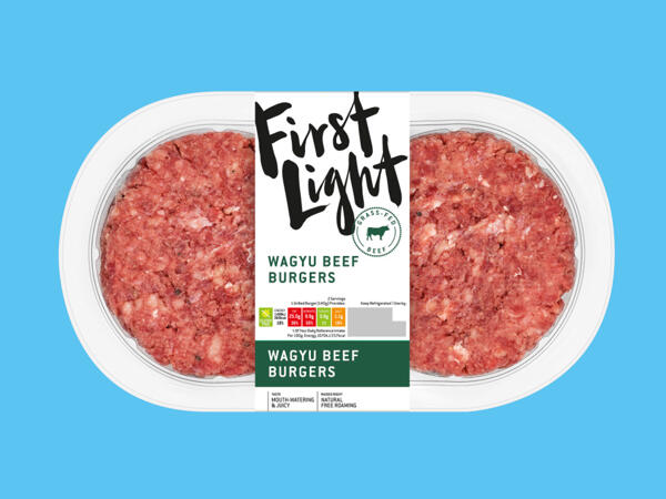 First Light Wagyu Beef Burgers