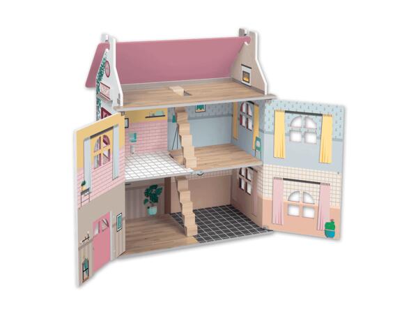 Holz-Puppenhaus