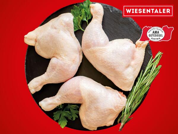 Frische Maishendl Keulen