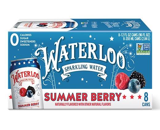 WATERLOO Sparkling Water Assorted Varieties