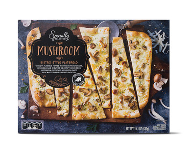 Specially Selected Mushroom and Truffle Oil Flatbread