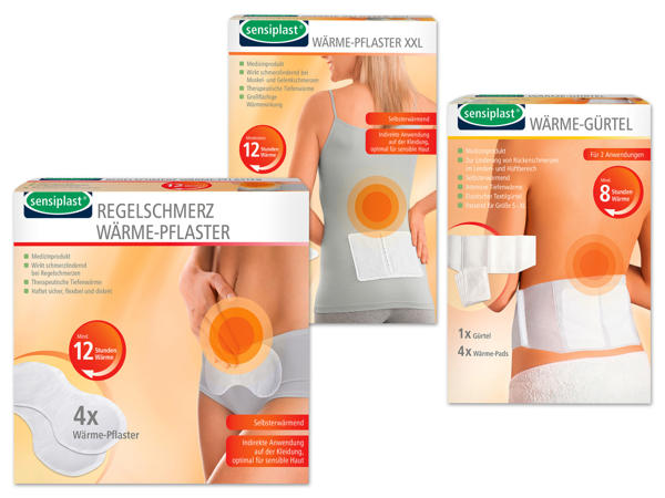 SENSIPLAST(R) Wärme-Pflaster/-Gürtel1