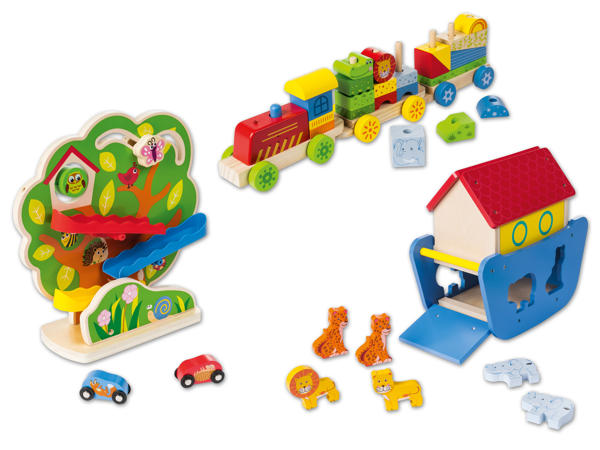 PLAYTIVE JUNIOR(R) Holz-Steckspiele