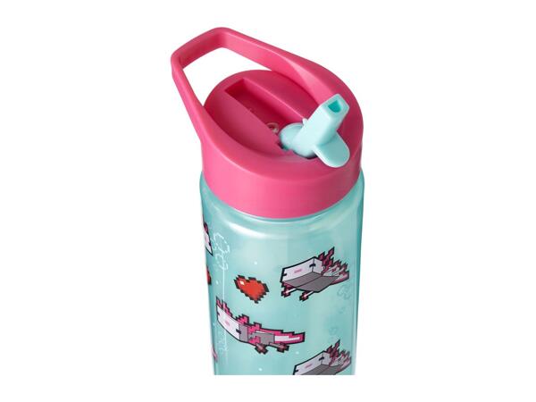 Minecraft Axolotl 600ml Character Water Bottle