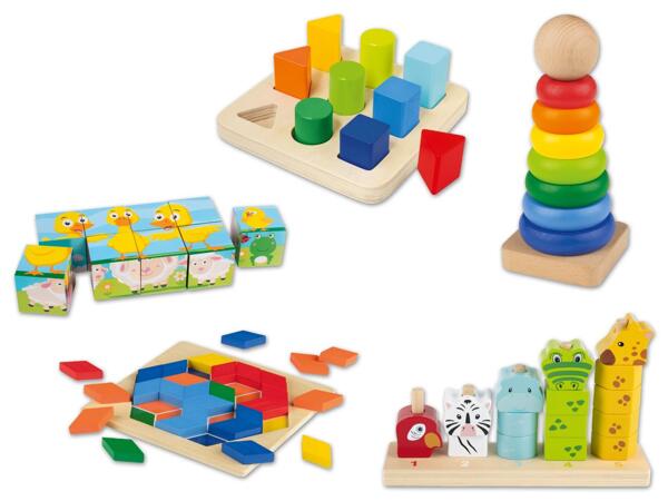Holz-Lernspielzeug