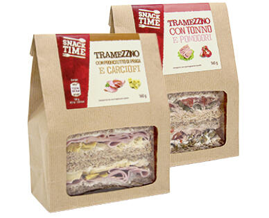 SNACK TIME TRAMEZZINO