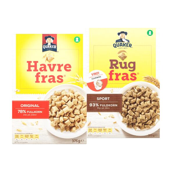 QUAKER Havre- eller rugfras