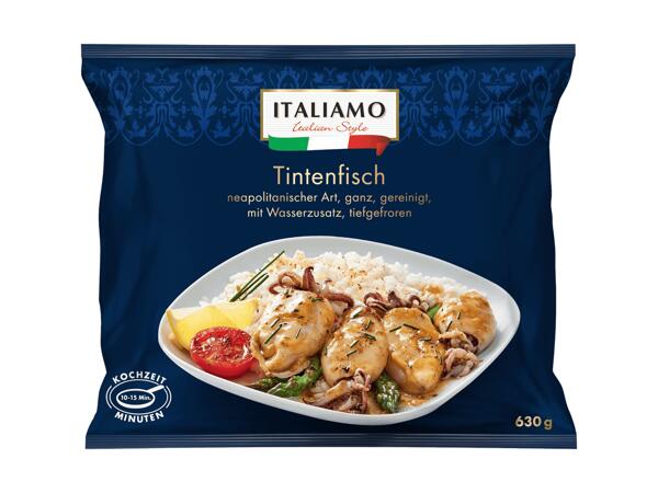 Tintenfisch neapolitanischer Art