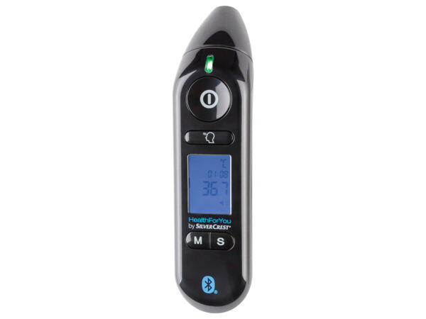 Silvercrest Personal Care(R) Termómetro 6 em 1 com Bluetooth(R)