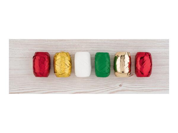 Crelando Gift Ribbon Assortment - 6 Pack