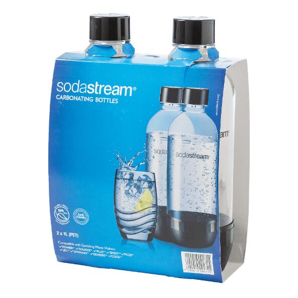 SodaStream vervangflessen, 2 st.