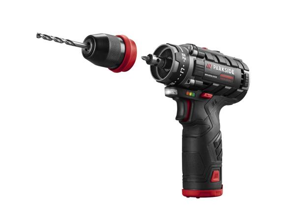 Cordless drill driver set