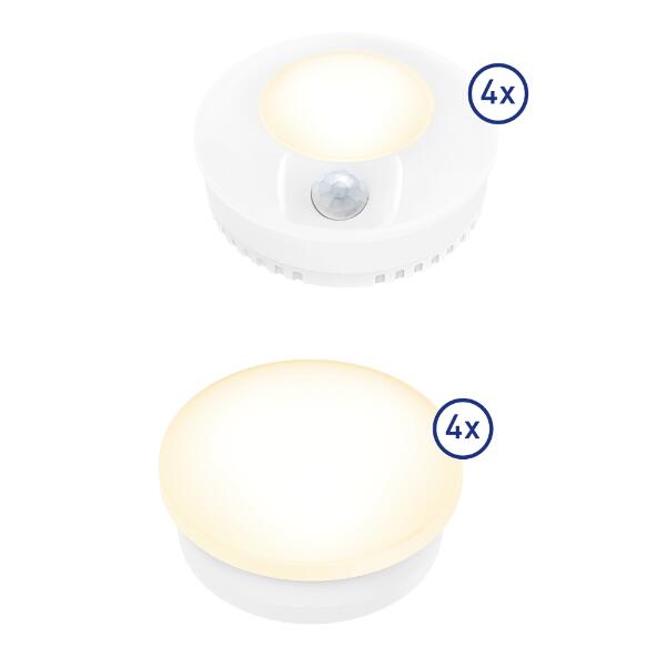 CASALUX(R) 				Spots LED, 4 pcs