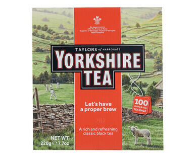 Taylors Yorkshire Tea Bags 100pk/220g