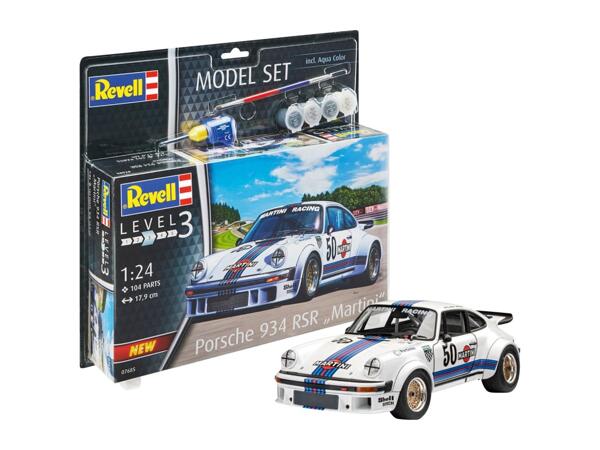 Revell Porsche 934 RSR Martini Model Car Kit