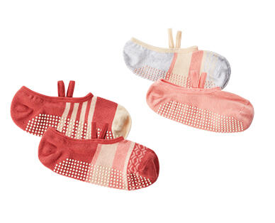 Women's Yoga Socks 2pk