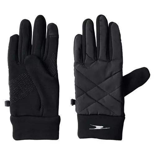 Ladies Hybrid Gloves - Black, L