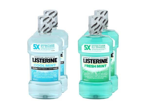 Bain de bouche Listerine, pack de 2
