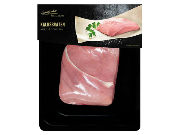 Frischer Kalbsbraten