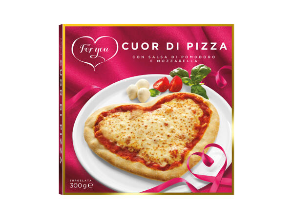 Heart-Shaped Pizza