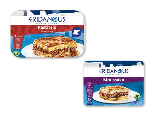ERIDANOUS Moussaka eller græsk lasagne