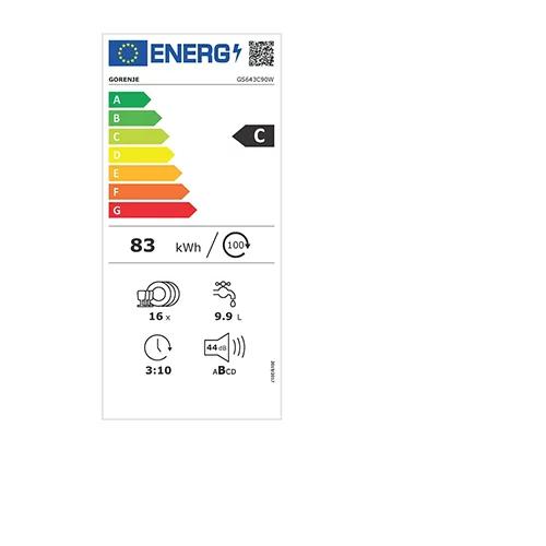 GORENJE Geschirrspüler freistehend