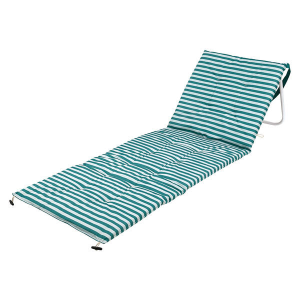 Crane Green Striped Foldable Beach Mat