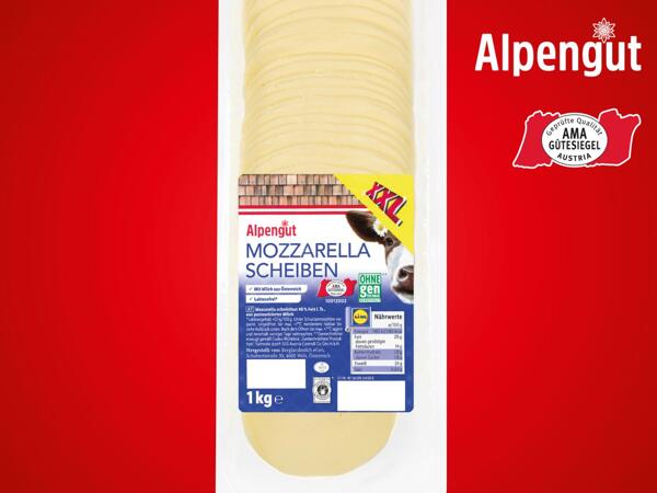 Mozzarella in Scheiben