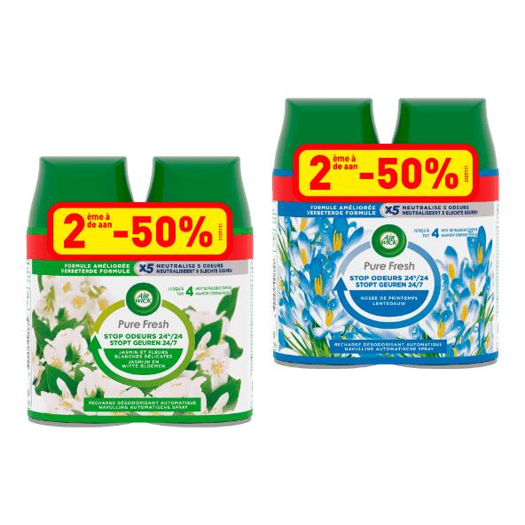 AIR WICK(R) Recharges Freshmatic, 2 pcs