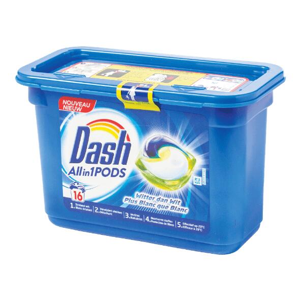 DASH(R) All-in-one pods regular, 16 st.