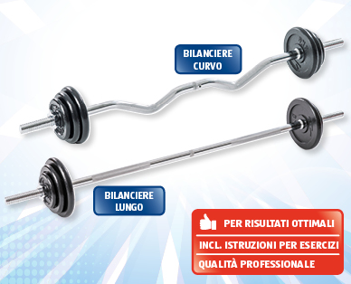 Set bilanciere lungo/curvo CRANE(R)
