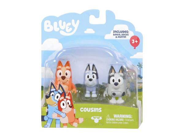 Bluey Cousins Figures
