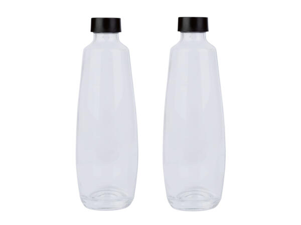 Sodastream(R) Ersatzglasflasche, 2 Stück
