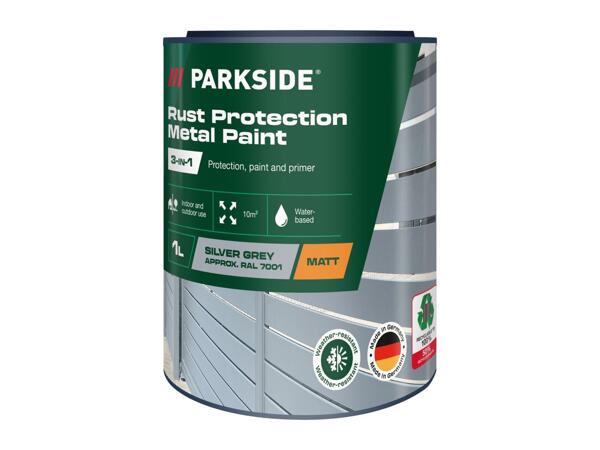 1L Rust Protection Metal Paint - Silver Grey