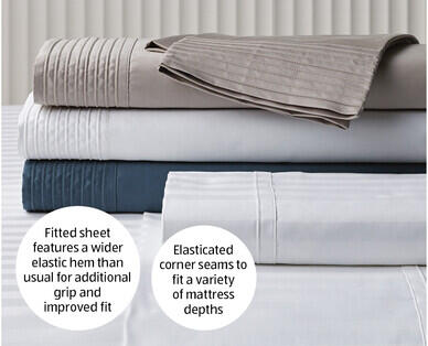 1000 Thread Count Fitted Sheet Colour Set – Queen Size