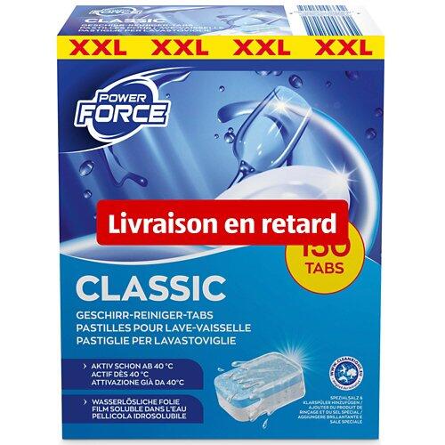 POWER FORCE Tablettes pour lave-vaisselle XXL