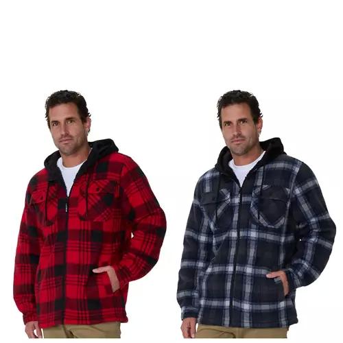 Men's Sherpa Hooded Jacket