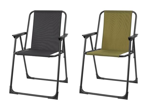Chaise de camping pliable