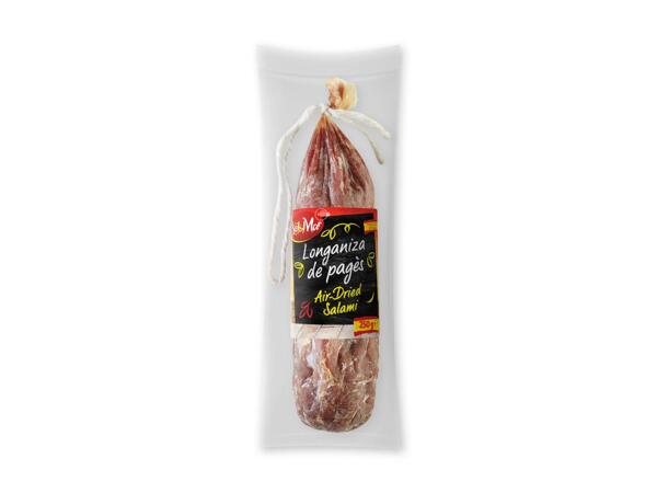 Katalansk lufttørret salami