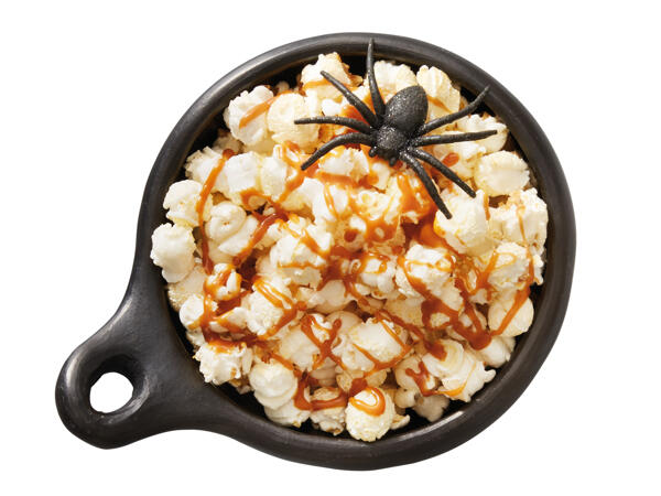 Popcorn karamellisiert